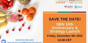 SBN 10th Anniversary and Strategy Launch